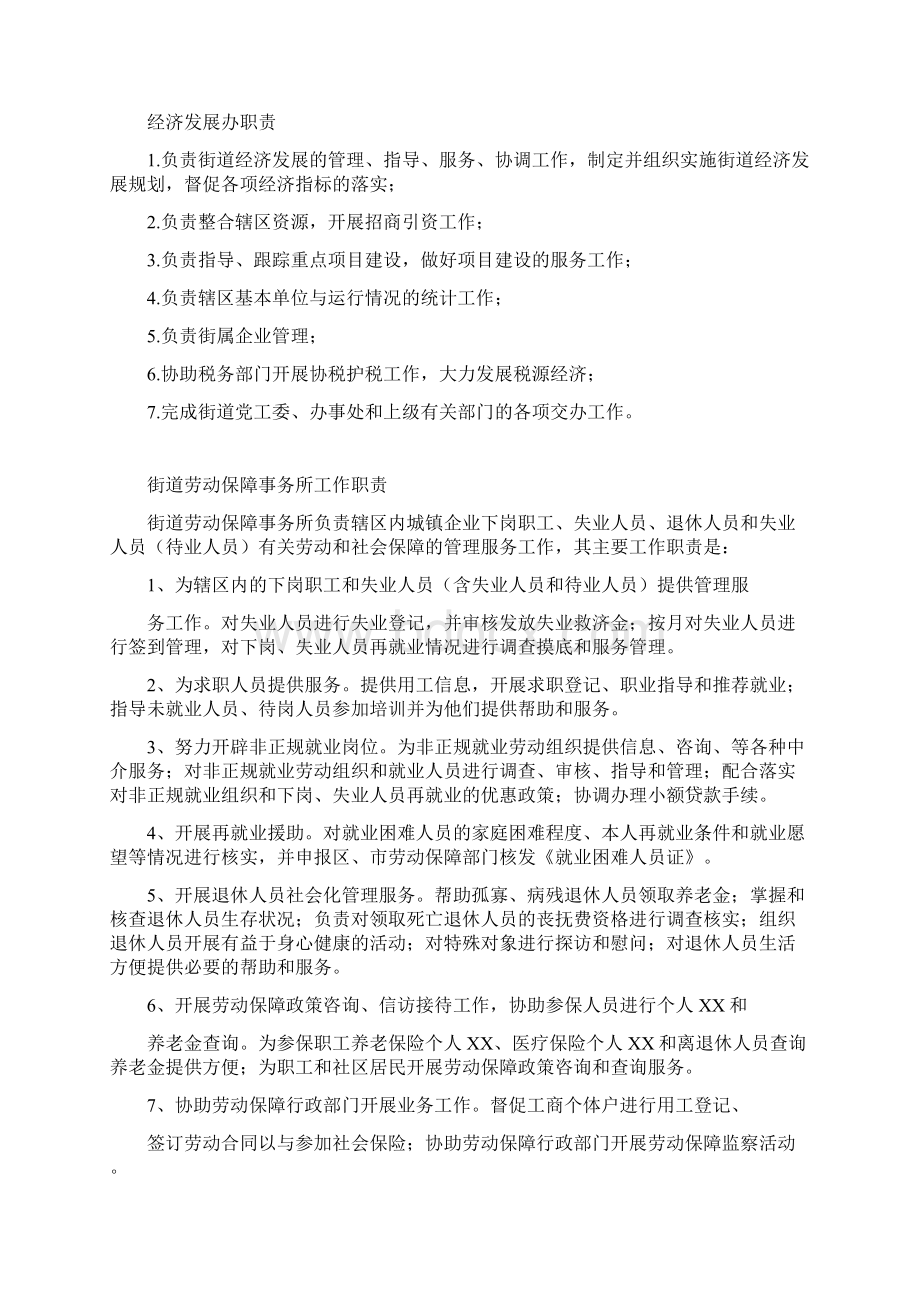 党政办工作职责Word文档下载推荐.docx_第2页