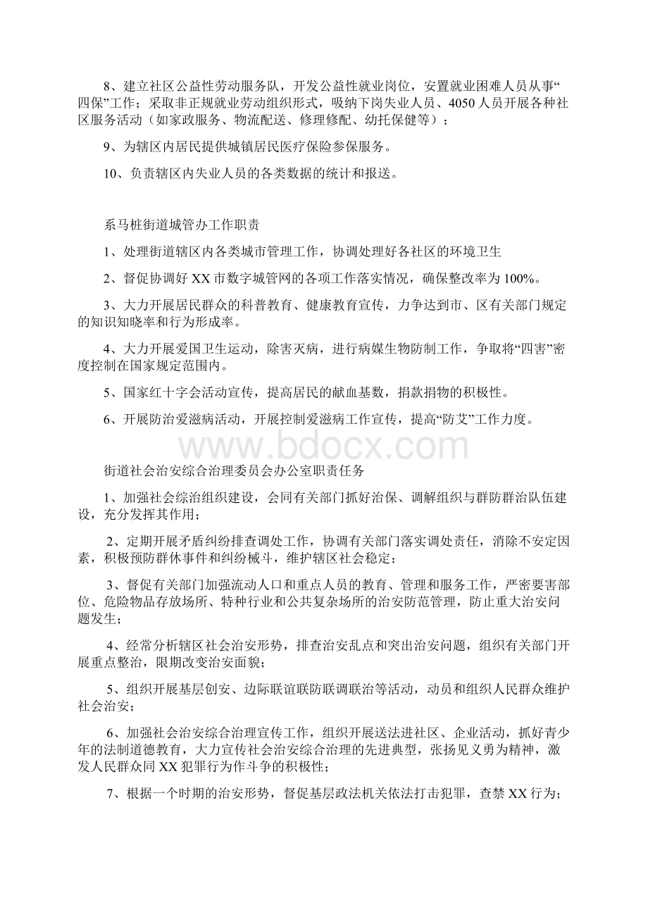 党政办工作职责Word文档下载推荐.docx_第3页