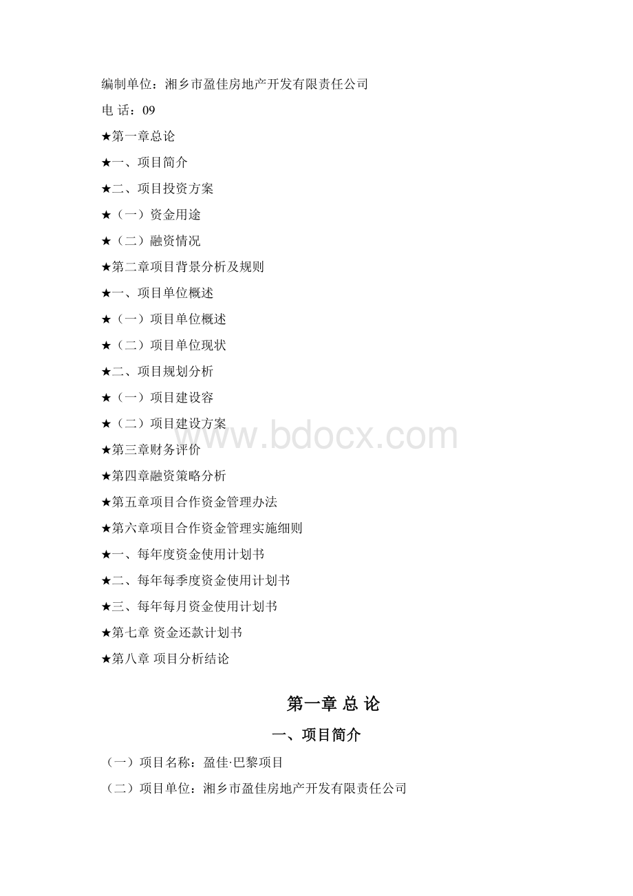 项目合作资金管理实施细则房地产盈佳东方巴黎项目.docx_第2页