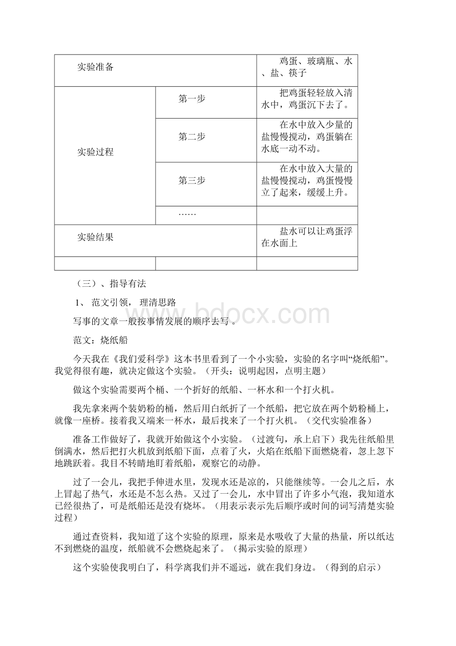 部编版三年级语文下第四单元作文教学设计.docx_第3页