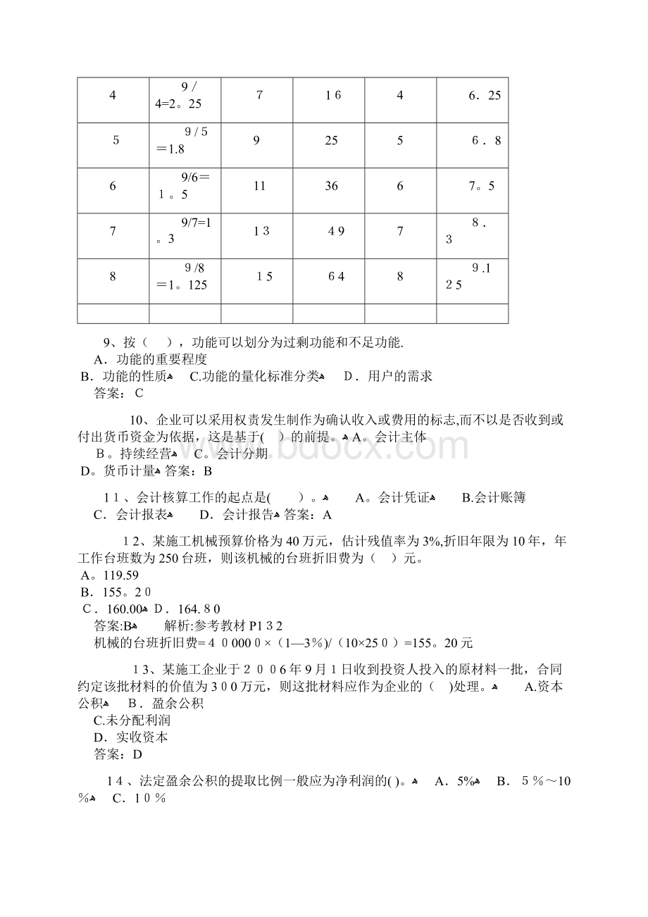 一级建造师《建设工程经济》全真试题附答案最新.docx_第3页