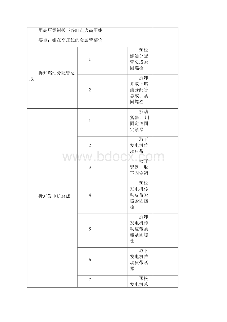 汽车AJR发动机拆装步骤.docx_第3页