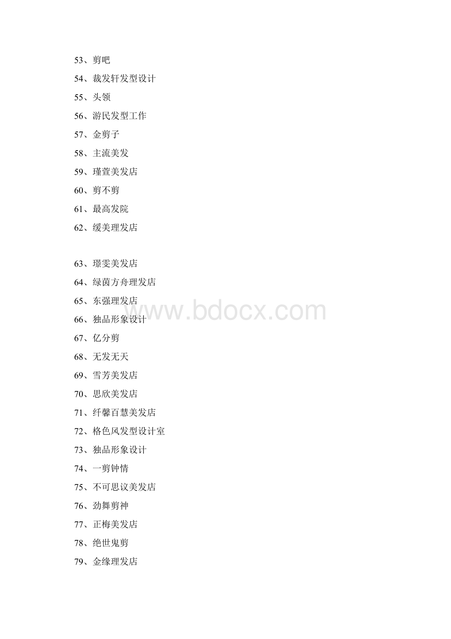 美发店名大全Word文档格式.docx_第3页