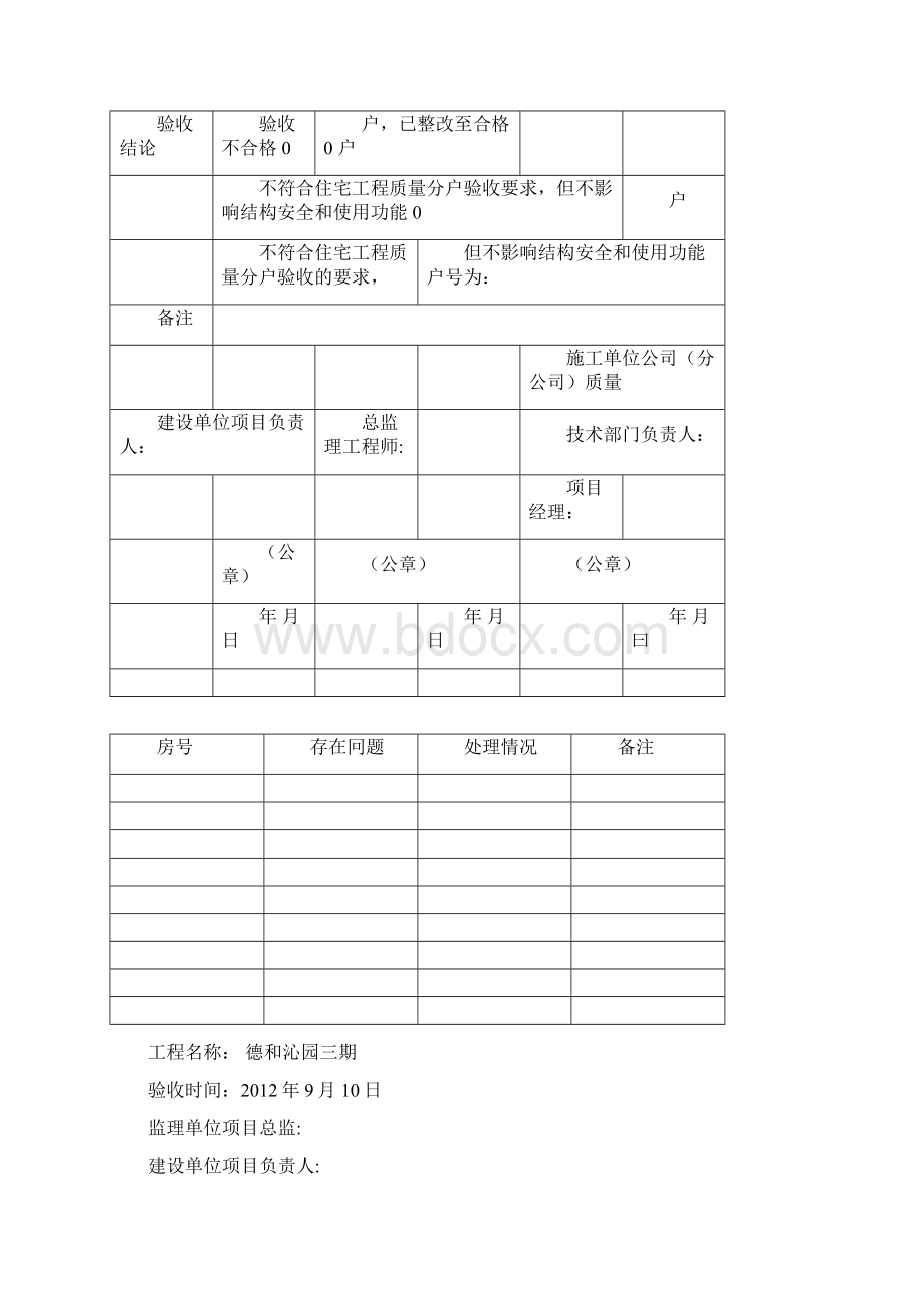 竣工验收分户验收表格Word格式文档下载.docx_第3页