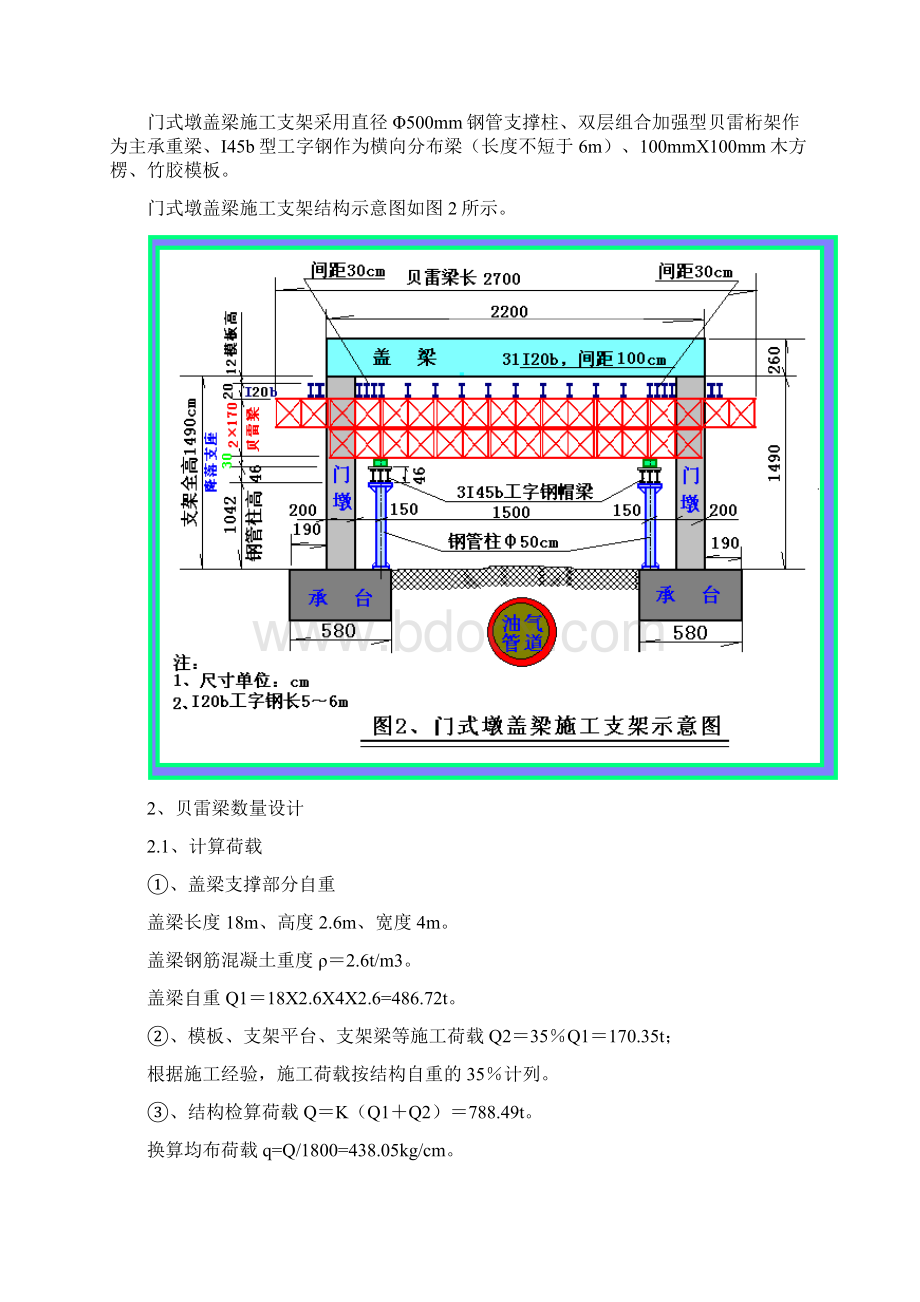 铁路桥梁门式桥墩支架施工方案.docx_第3页