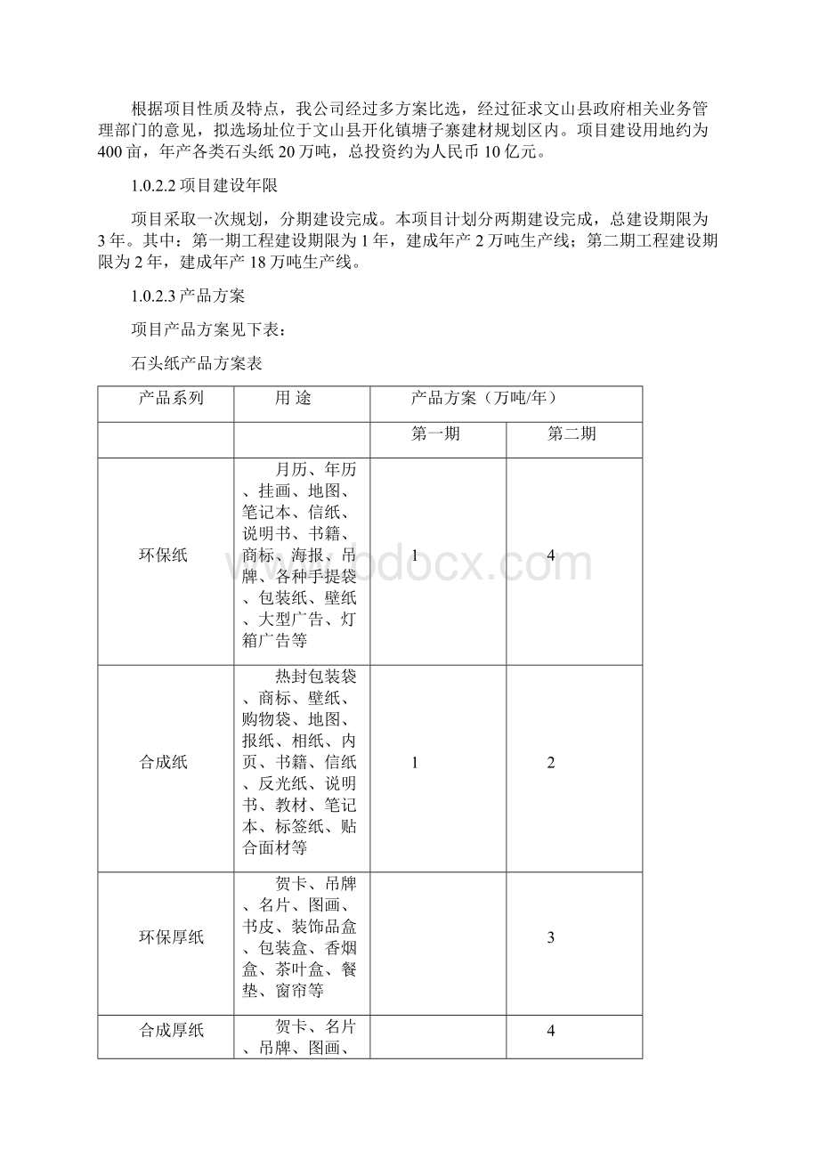 石头造纸项目商业计划书Word文件下载.docx_第3页