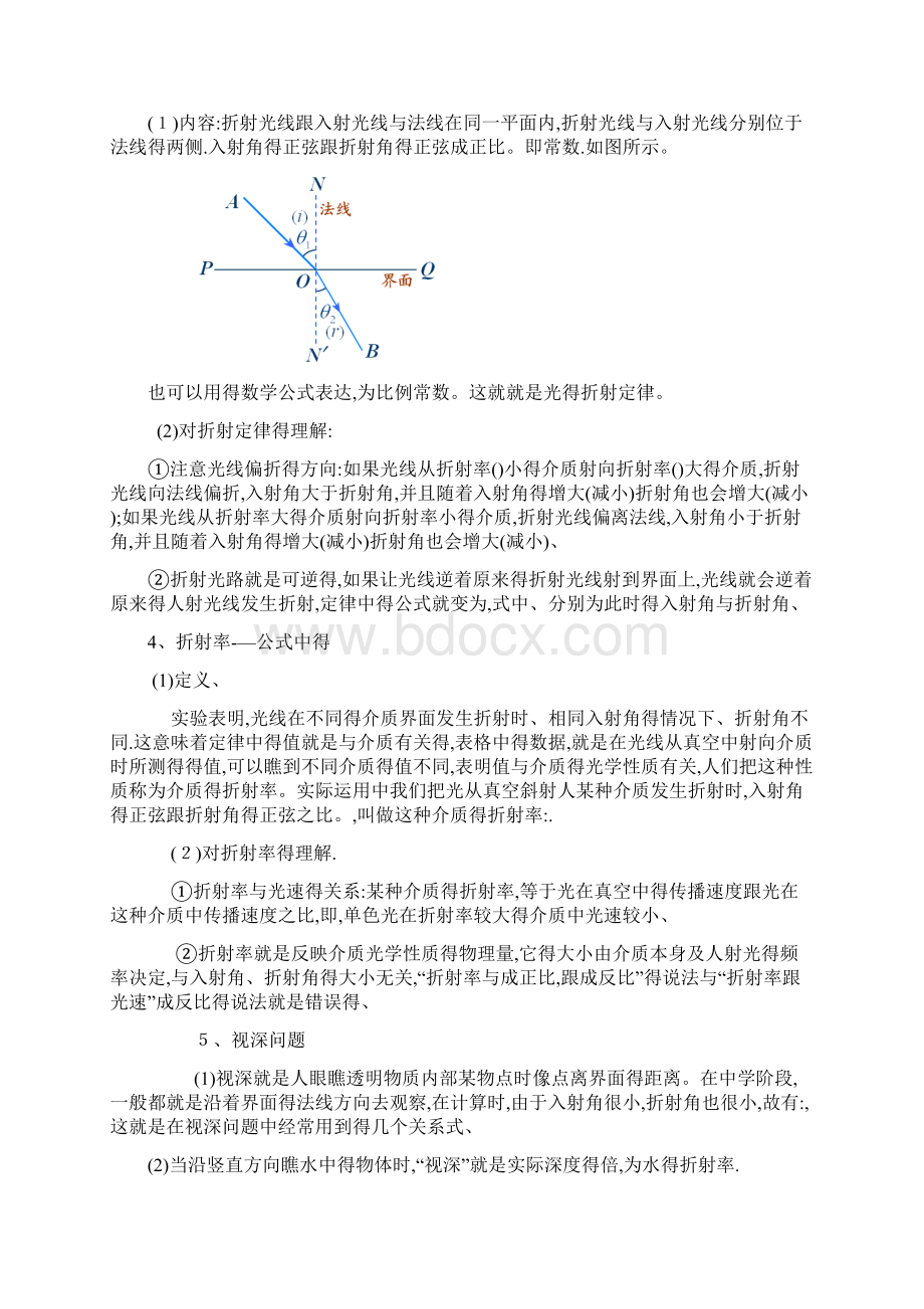 知识讲解 光的反射折射全反射.docx_第2页