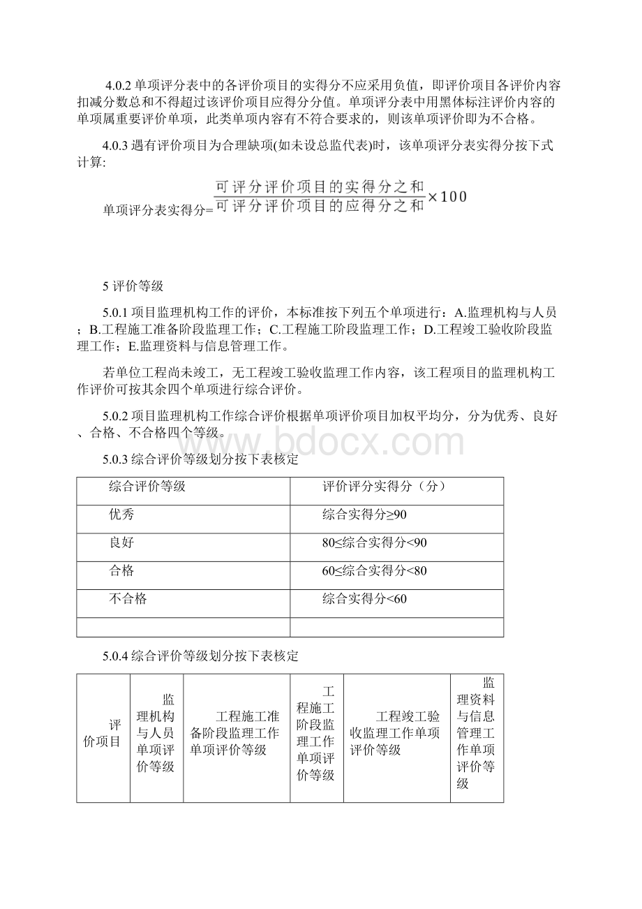 城建监理项目监理机构评价考核办法.docx_第3页