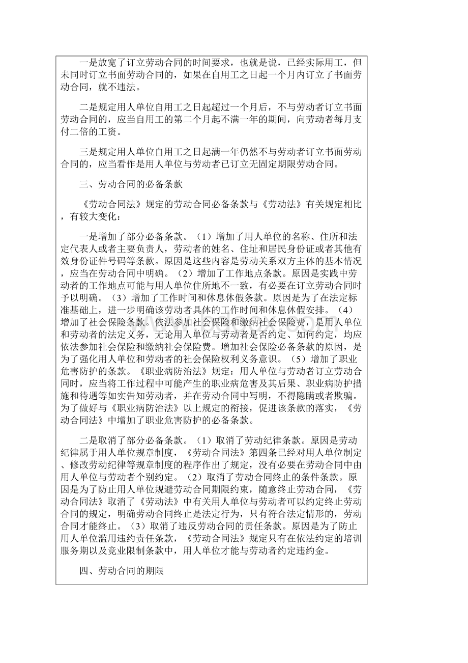 《中华人民共和国劳动合同法》解读.docx_第2页