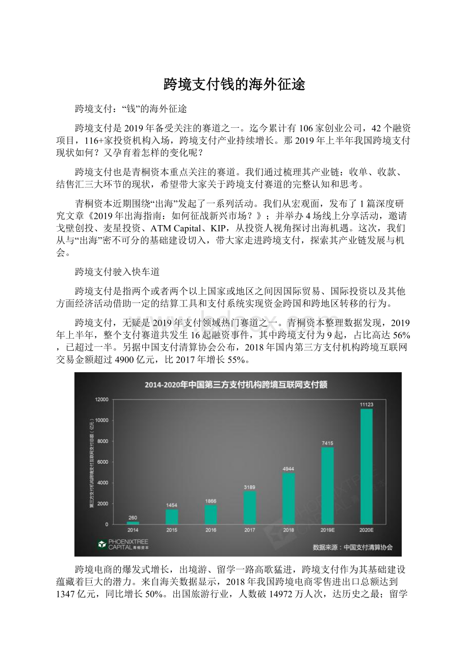 跨境支付钱的海外征途.docx_第1页