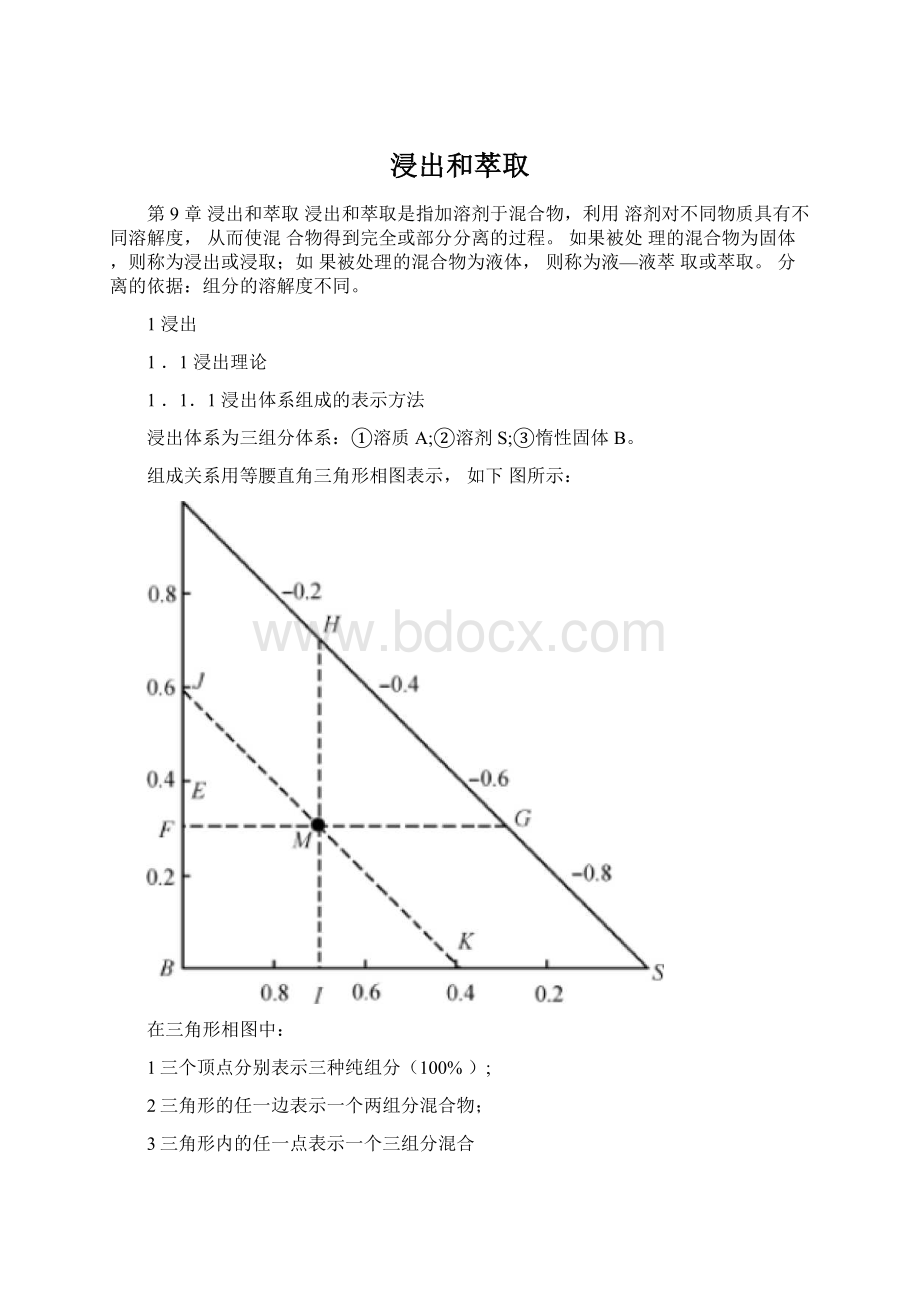 浸出和萃取Word格式文档下载.docx_第1页