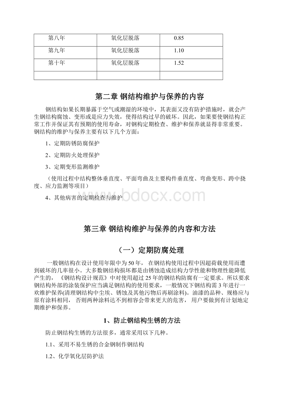 钢结构维护方案文档格式.docx_第2页