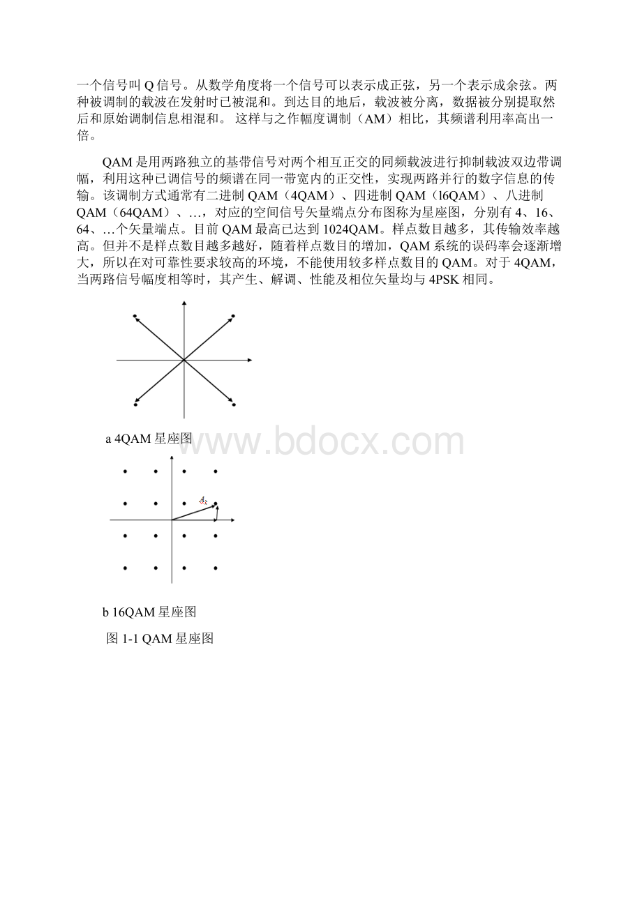 基于qam调制的无线衰落信道的性能分析与仿真课程设计毕设论文.docx_第3页