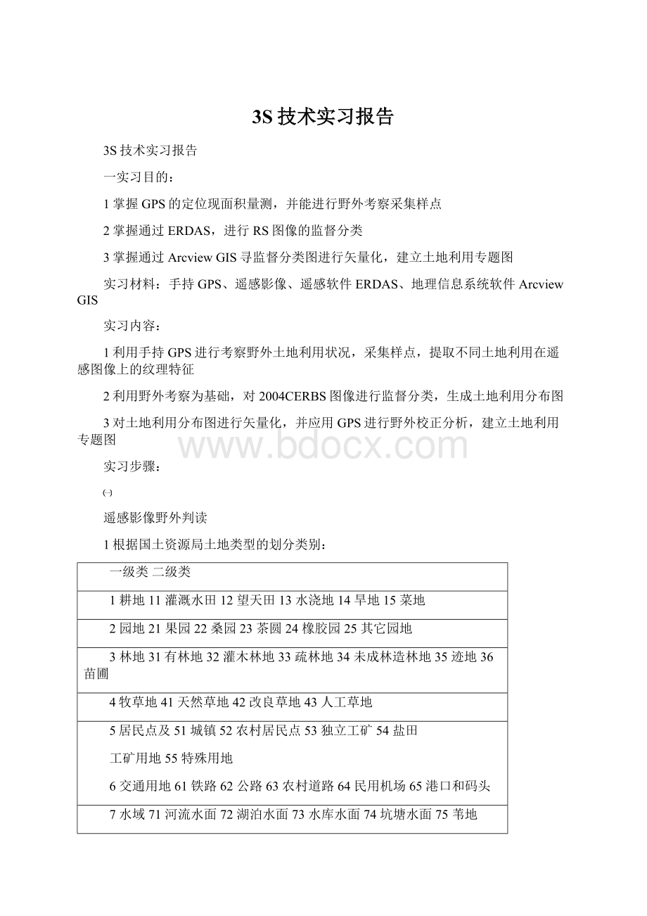 3S技术实习报告Word文档格式.docx