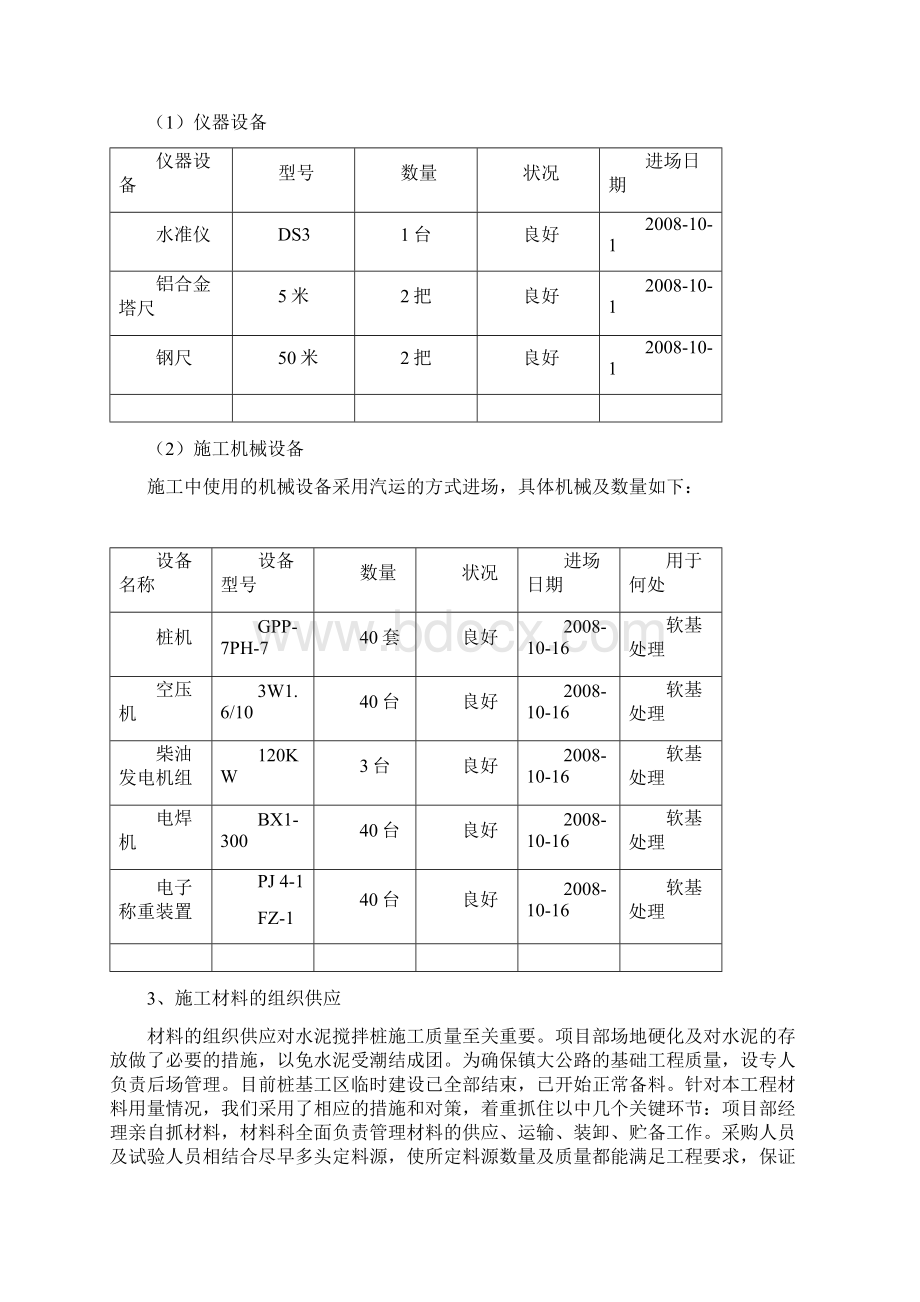 软基处理粉喷桩施工组织设计.docx_第2页