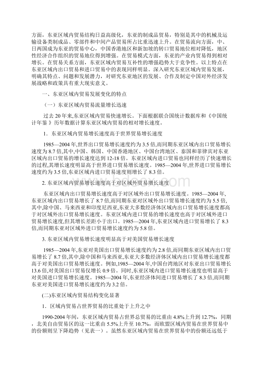 东亚区域内贸易扩张的因素探讨.docx_第2页