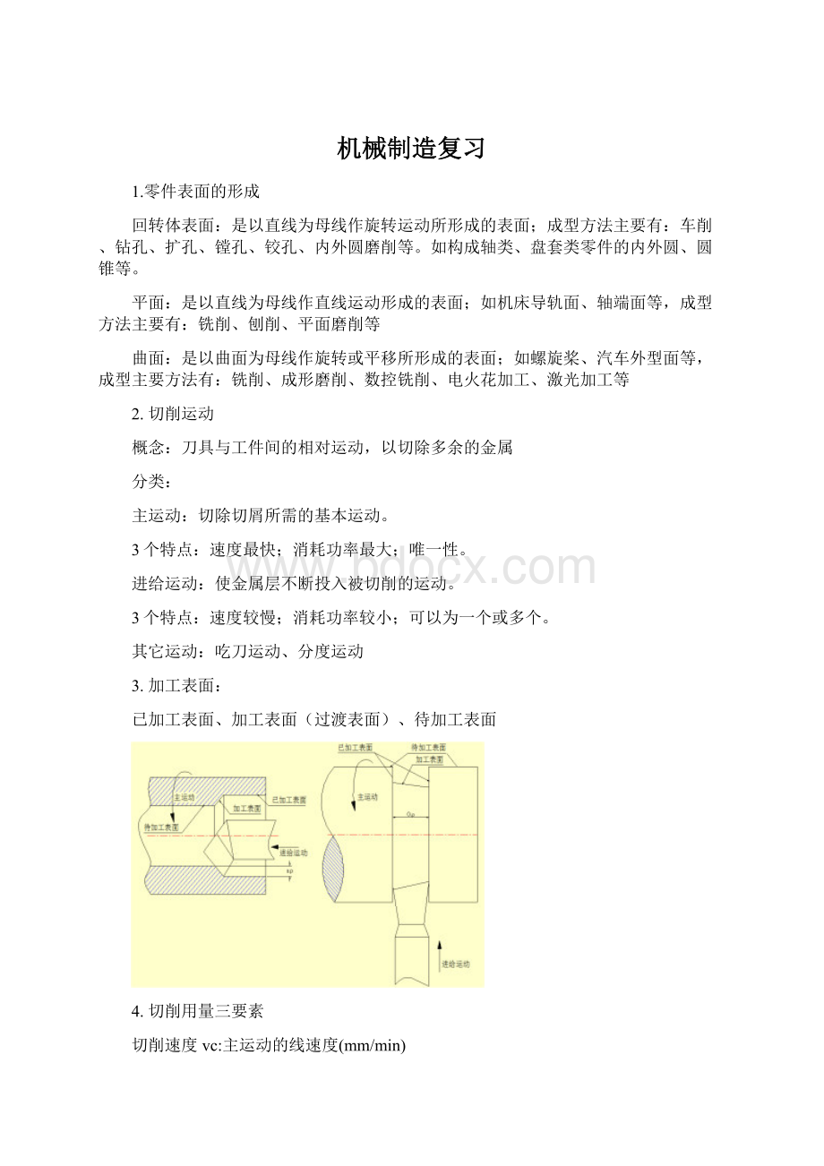 机械制造复习.docx_第1页