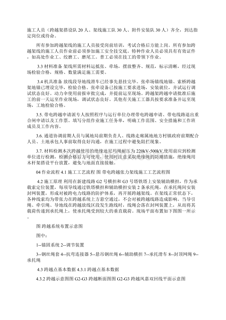 架空输电线路带电封网跨越施工方案文档格式.docx_第2页