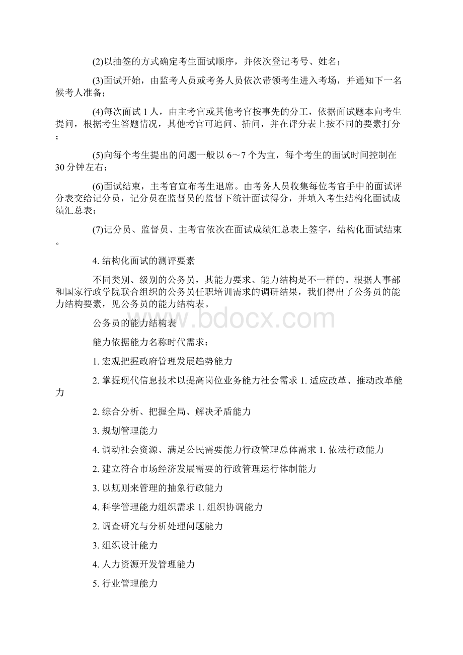 浅谈管理面试法则公务员面试五大典型形式及攻略Word格式.docx_第3页