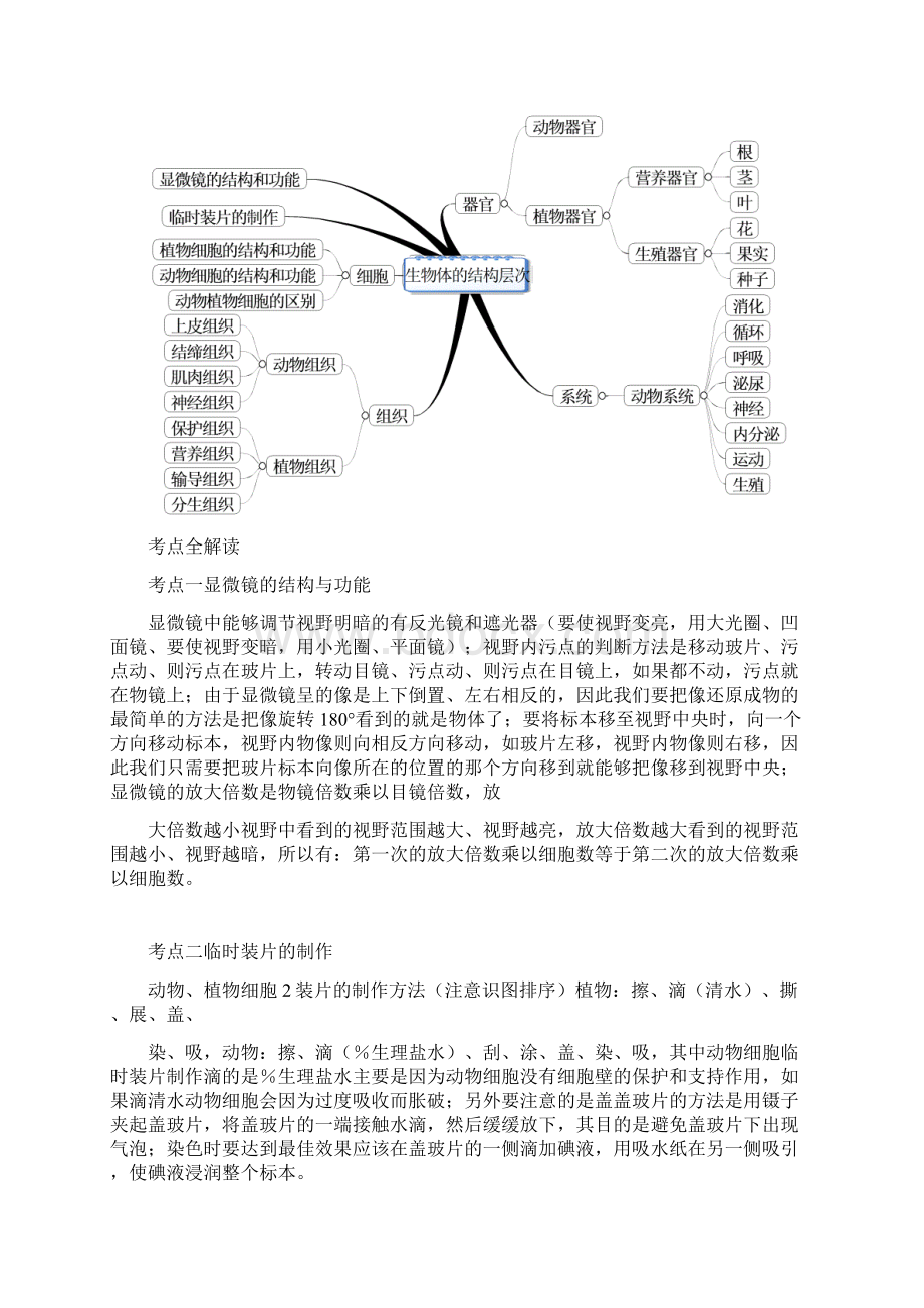 生物学上下册思维导图和知识点文档格式.docx_第3页