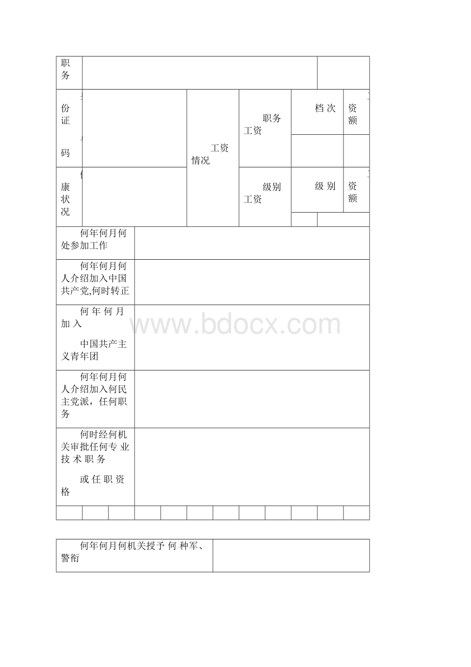 干部履历表Word格式文档下载.docx_第2页