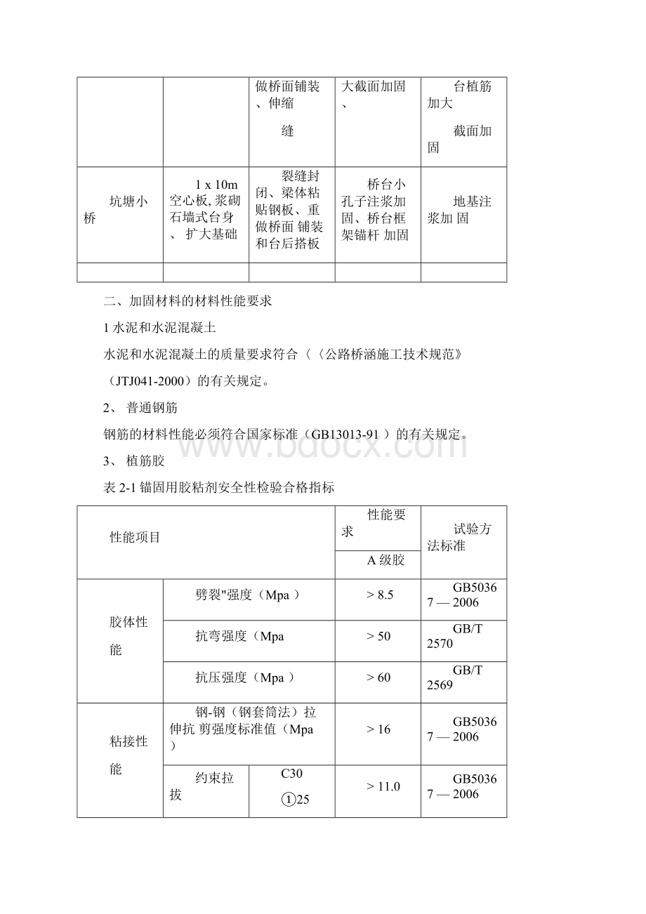 桥梁加固施工设计方案Word下载.docx_第2页