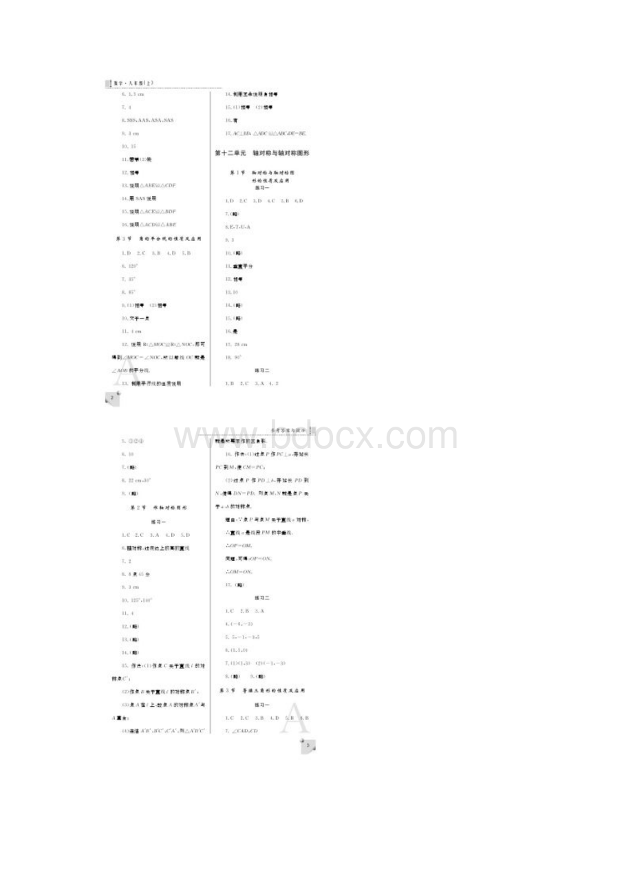 课堂练习册答案八年级上册A版数学Word格式文档下载.docx_第2页