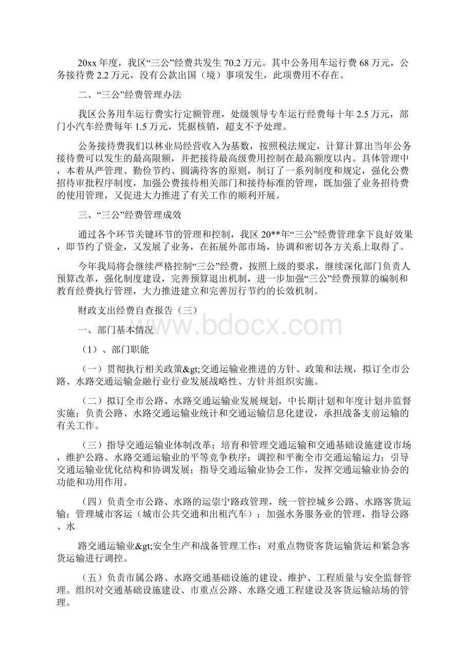 费用支出自查报告.docx_第3页