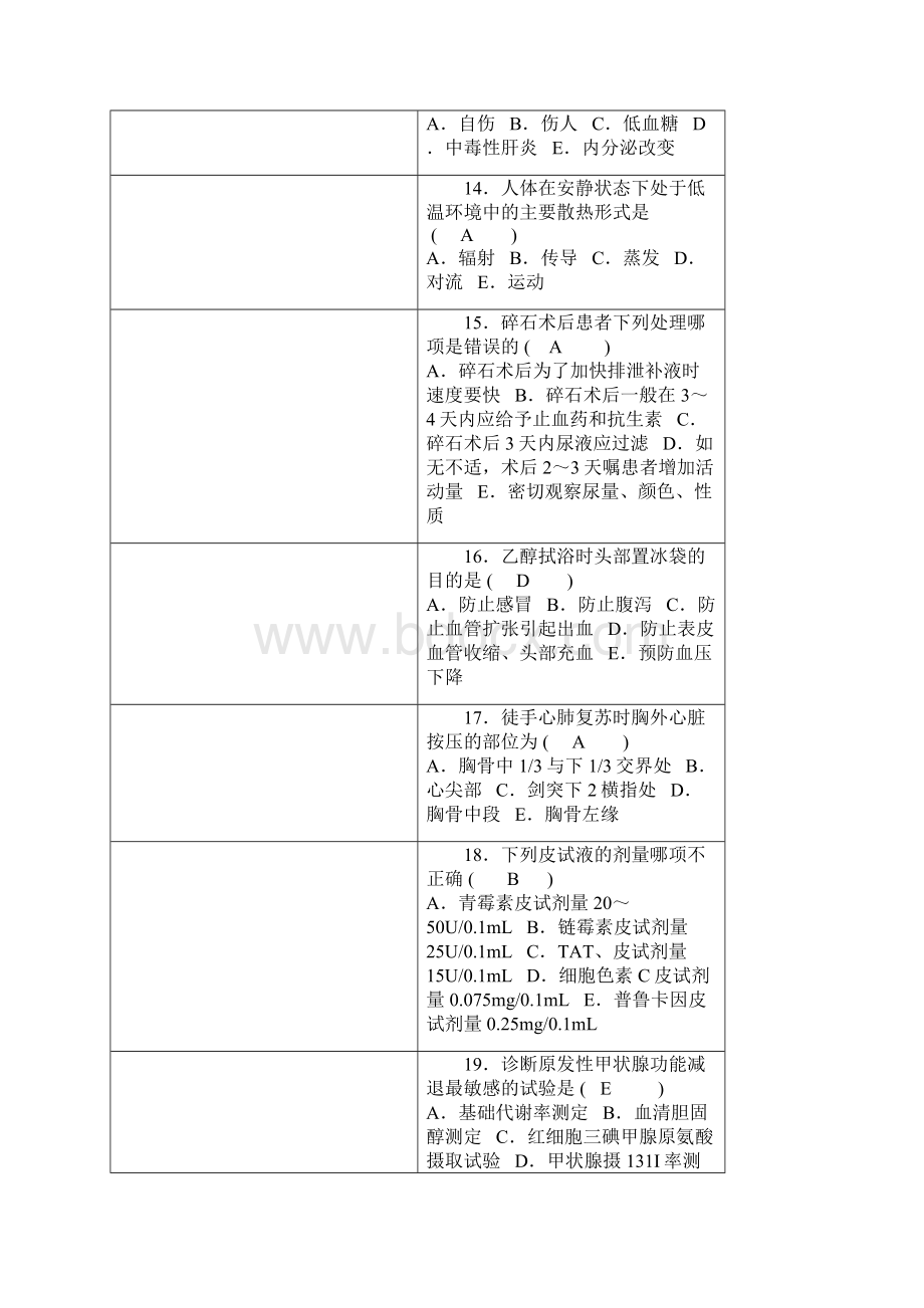 护理选择题Word格式.docx_第3页