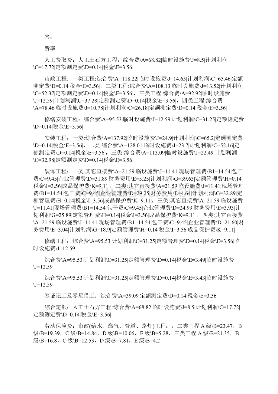 江西省一类工程取费标准.docx_第2页