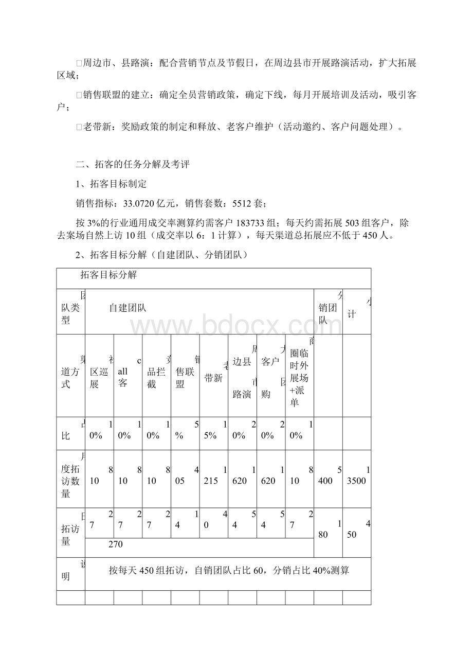 渠道拓客方案Word文件下载.docx_第2页