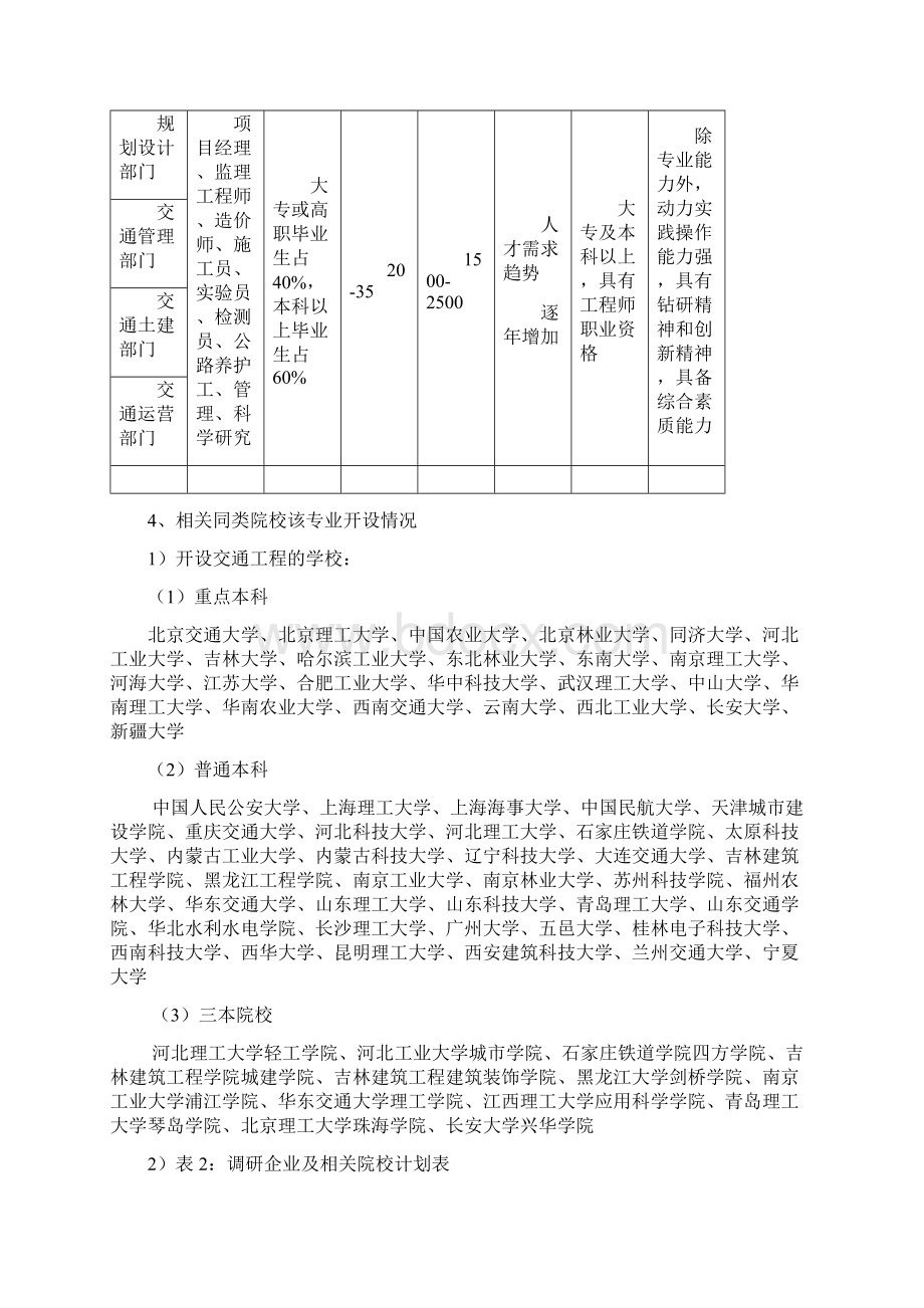 交通工程专业调研报告Word格式.docx_第3页