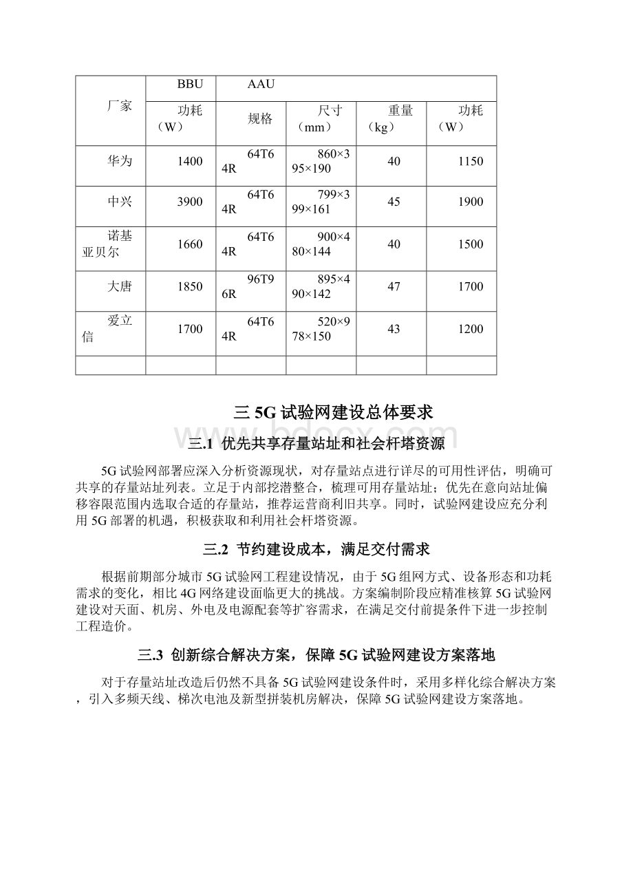 5G试验网规划建设工作指引.docx_第3页