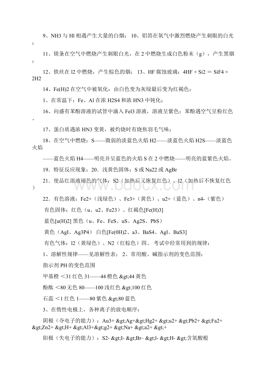 高中化学必备知识点归纳一Word文档格式.docx_第3页