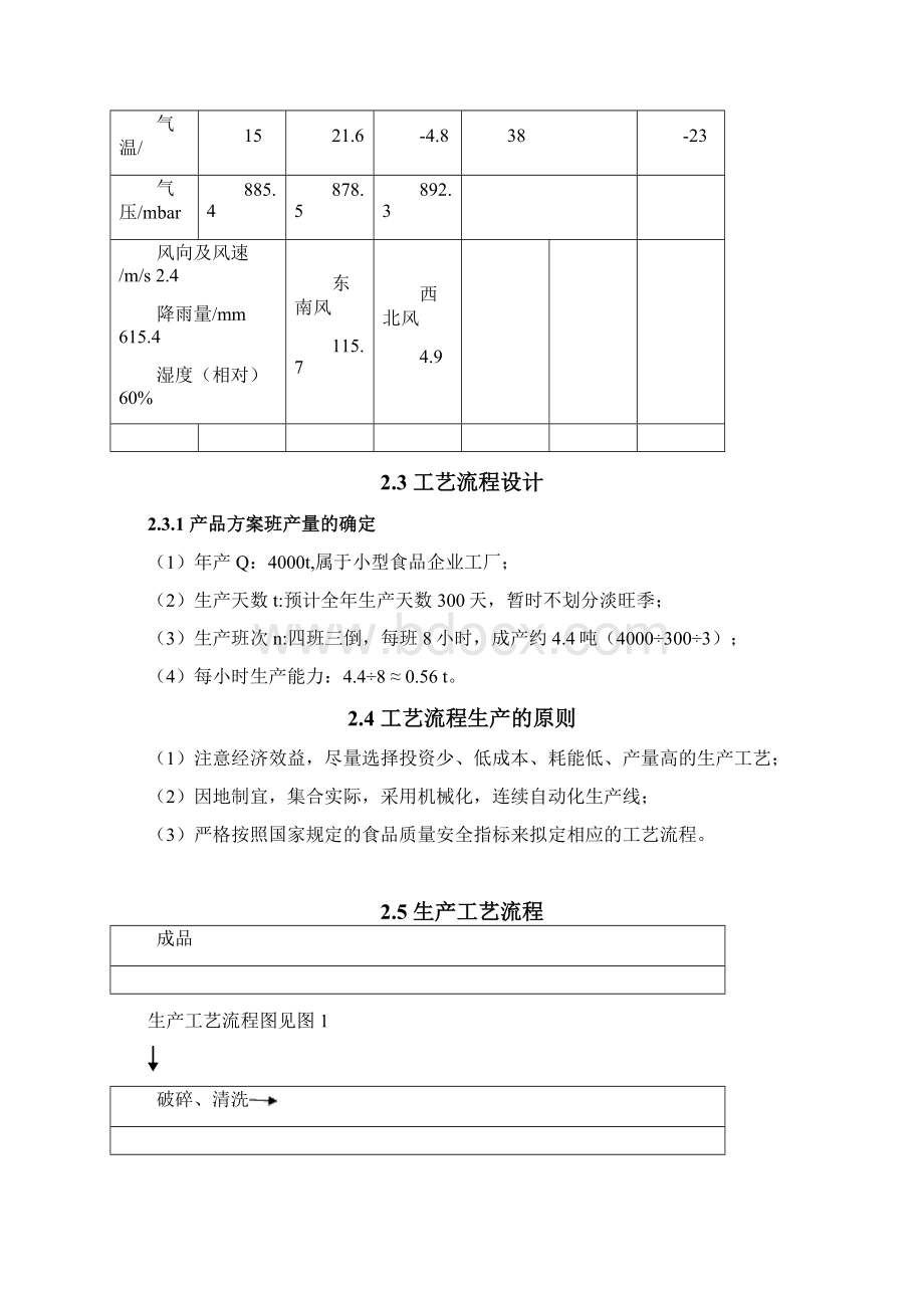 年产4000吨苹果醋饮料生产流程工艺设计实现可行性方案.docx_第3页