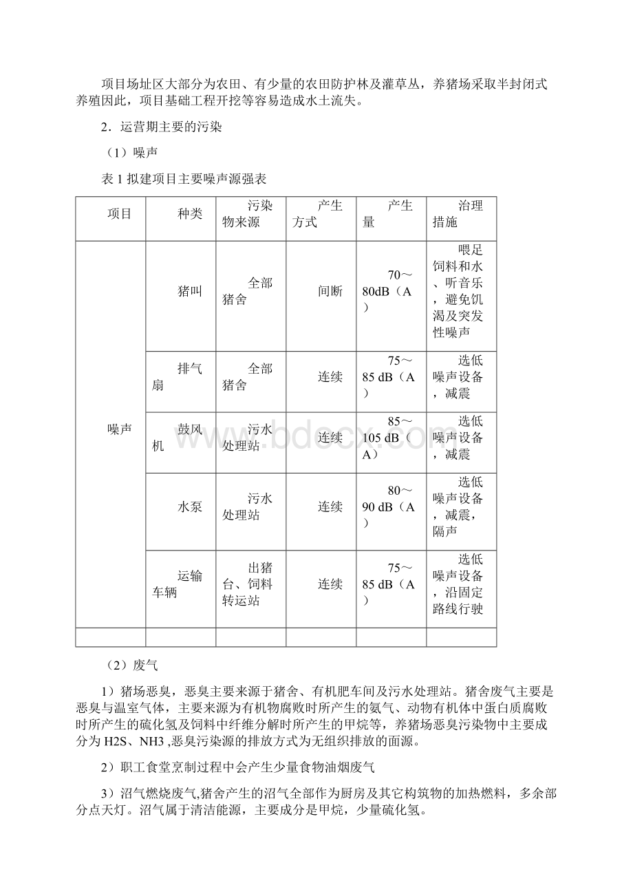 养猪场环境影响评价全面版.docx_第2页