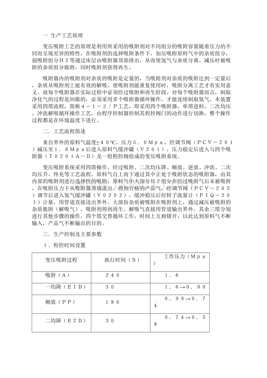 变压吸附PSA操作规程文档格式.docx_第2页