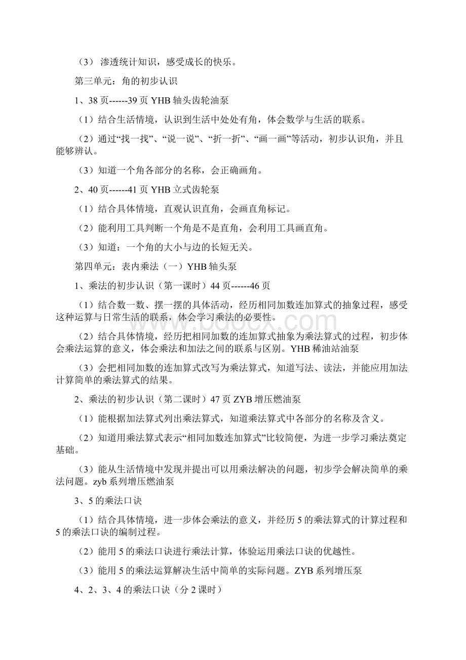 小学二年级数学上册复习教学知识点归纳总结.docx_第3页