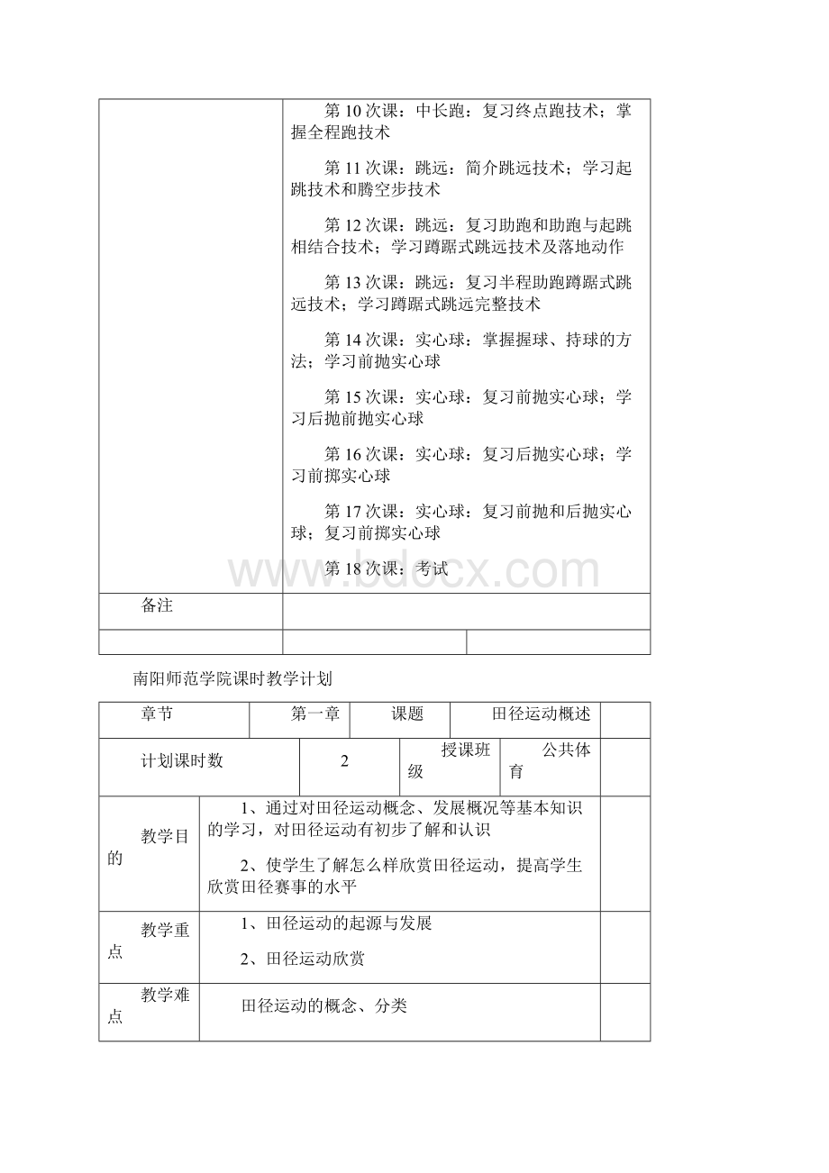 大学体育田径教案Word格式.docx_第2页