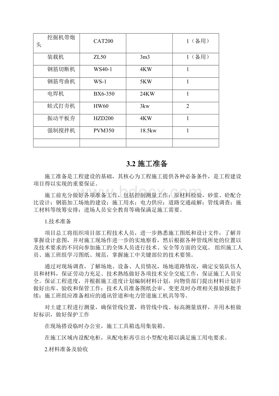 电力及其通信管道专项施工方案方针Word文档格式.docx_第3页