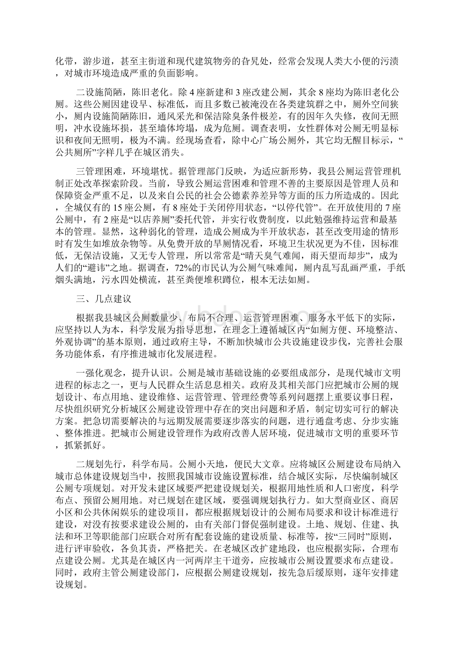 最新公厕调研报告文档格式.docx_第2页