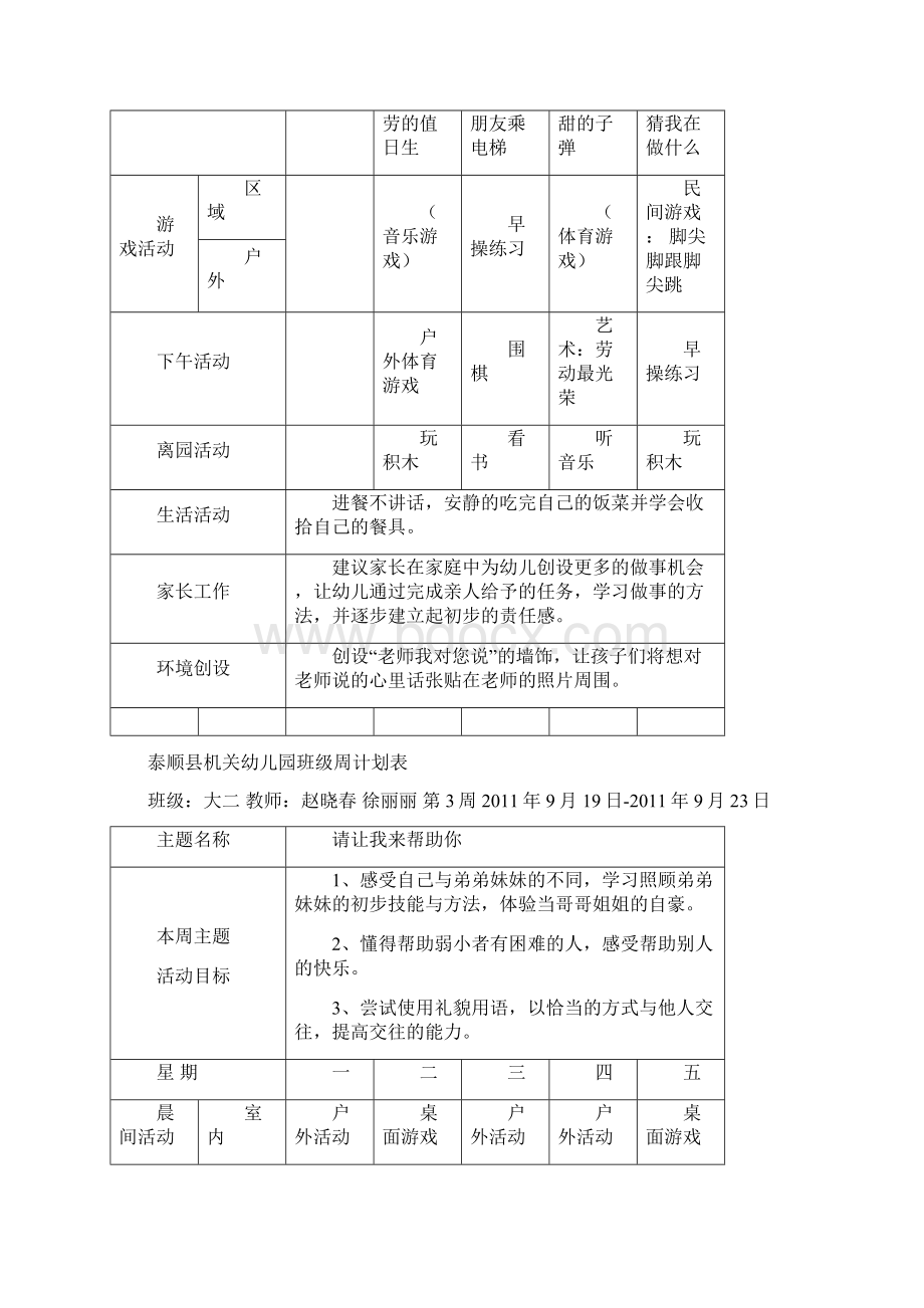 大班第一学期周计划.docx_第3页