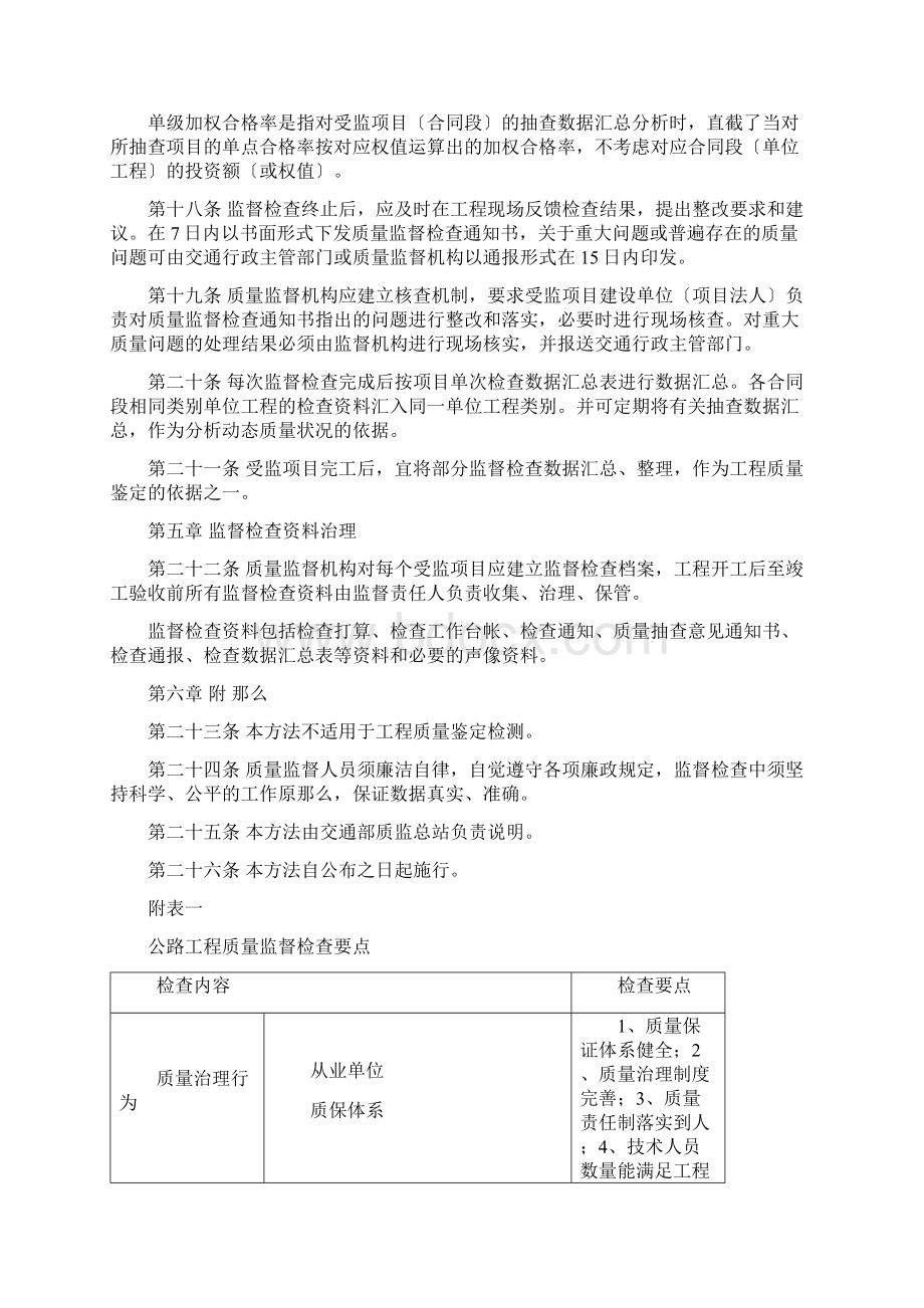 公路工程质量监督检查办法.docx_第3页