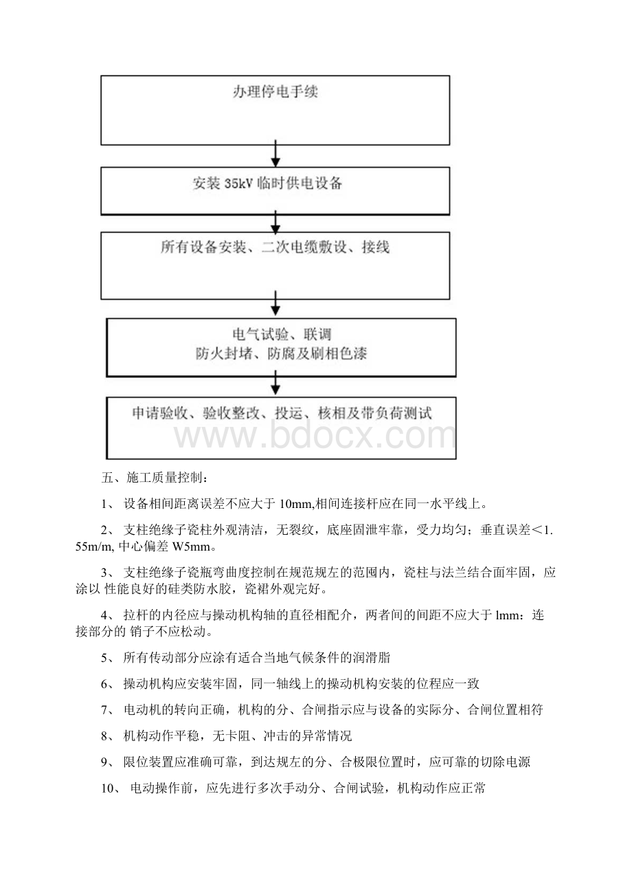 35kV双汇变电站间隔扩建工程施工方案范文文稿Word文档格式.docx_第3页