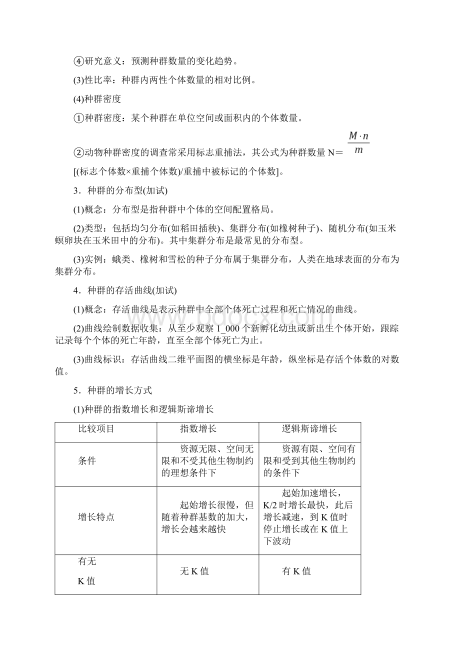 部编版届高考生物二轮复习专题二十一种群与群落试题6.docx_第2页