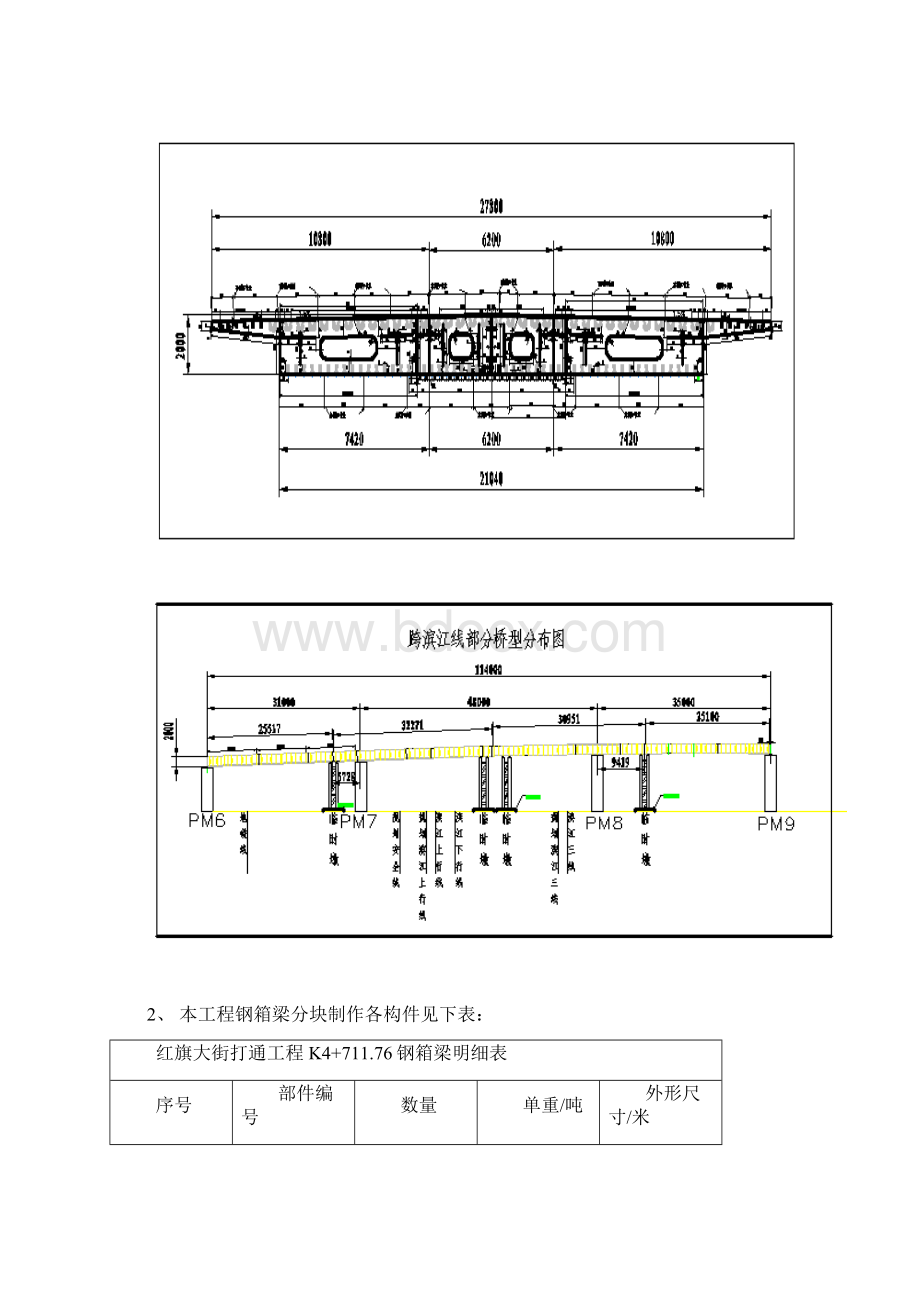 红旗大街跨越滨江铁路线钢箱梁架梁专项技术方案 推荐.docx_第3页