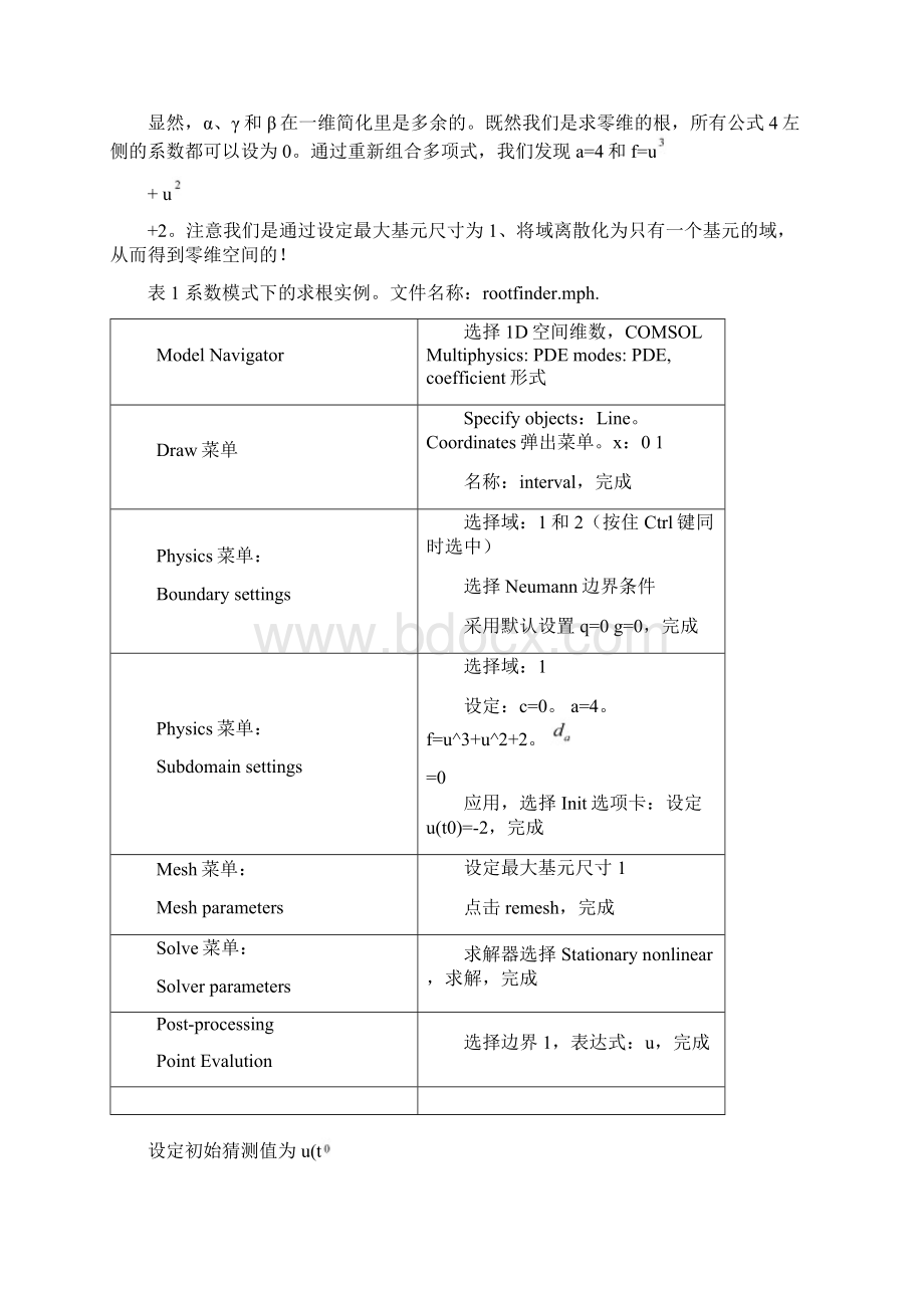 COMSOLMULTIPHYSICS与数值分析基础Word文档格式.docx_第3页