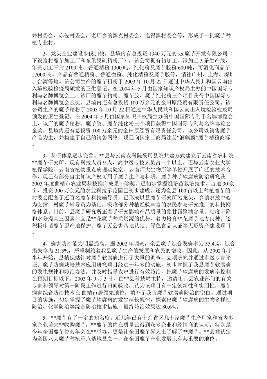 魔芋胶系列产品加工生产项目可行性报告.docx_第3页