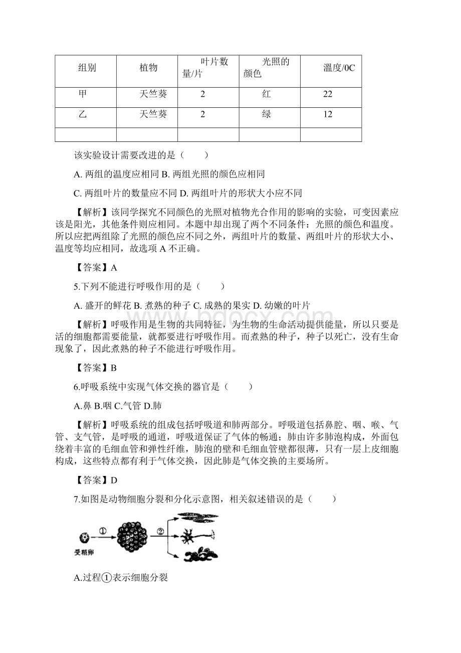 江苏省南通市生物学业考.docx_第2页