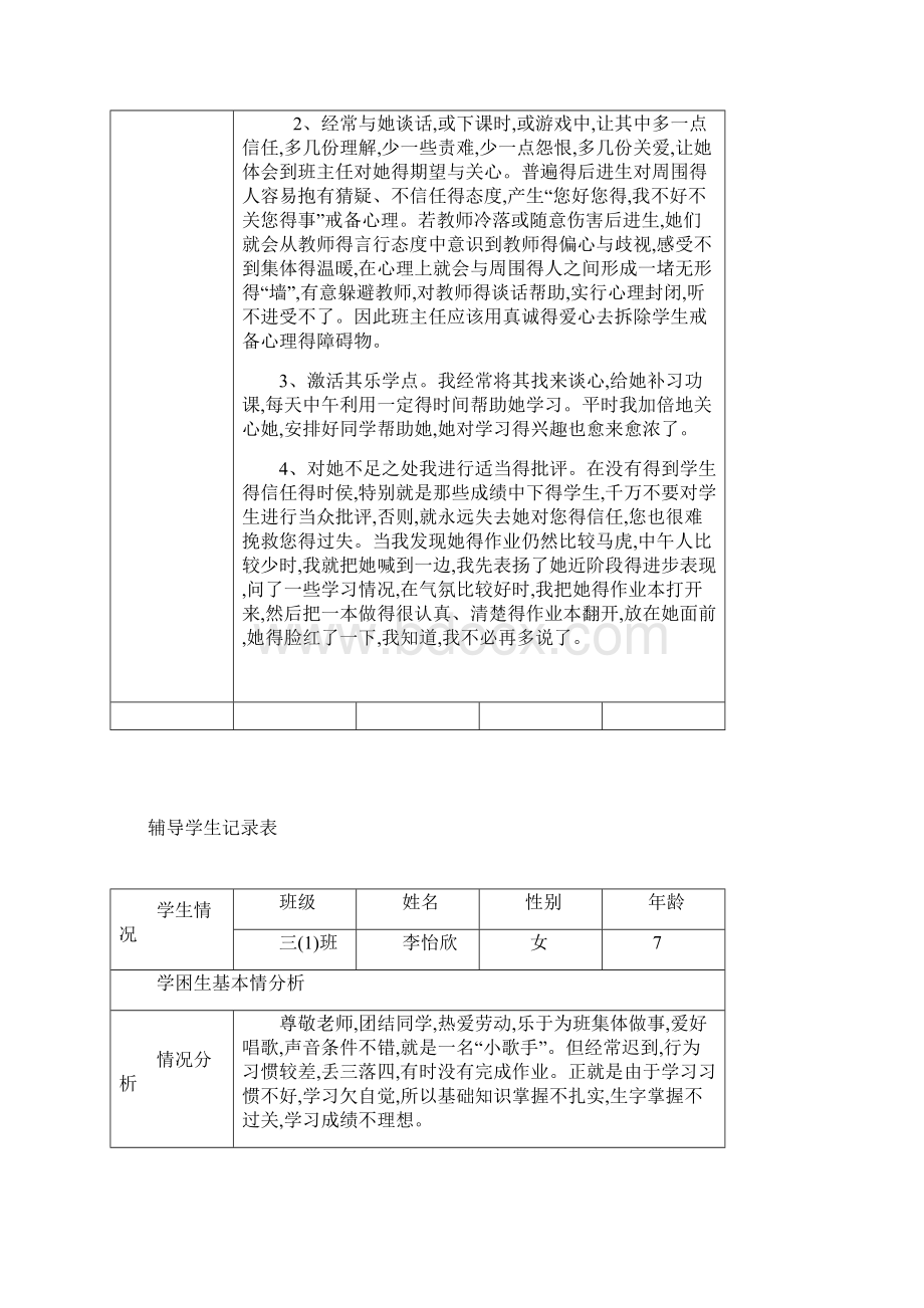 辅导学生记录表.docx_第3页